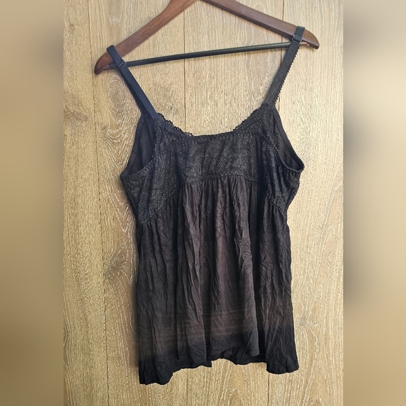 Torrid Sleep Black Lace Camisole Cami Size 3 - Picture 3 of 3